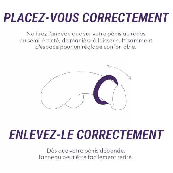 Boners - anneau pénis vibrant rechargeable étanche - silicone gris