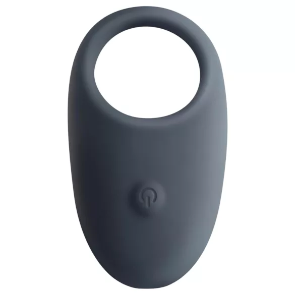 Boners - anneau pénis vibrant rechargeable étanche - silicone gris