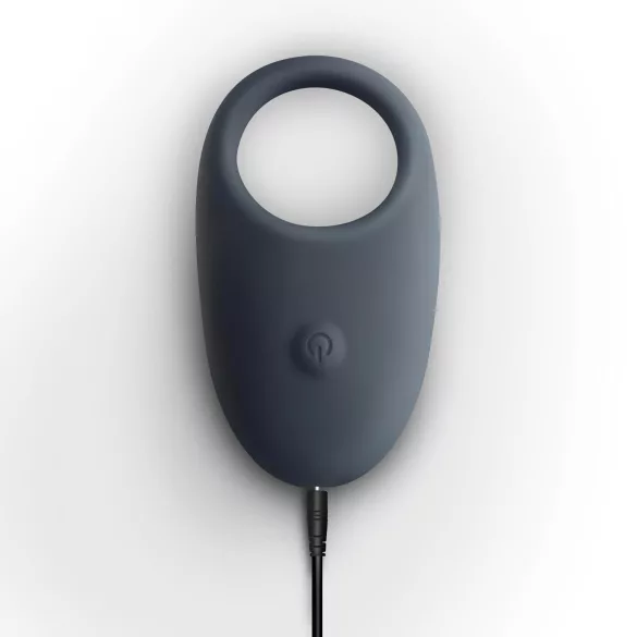 Boners - anneau pénis vibrant rechargeable étanche - silicone gris