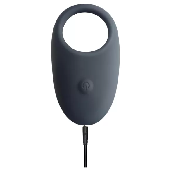 Boners - anneau pénis vibrant rechargeable étanche - silicone gris