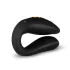 Panthra Zuna - vibromasseur couple rechargeable étanche - léopard noir