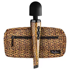   Panthra Shaka Wand - vibromasseur sans fil - motif léopard noir