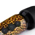 Panthra Shaka Wand - vibromasseur sans fil - motif léopard noir