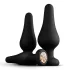 Panthra Kesia - set de plugs anaux 3 pièces - silicone noir