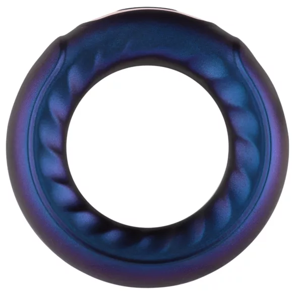 Hueman Saturn - anneau pénien vibrant rechargeable étanche - silicone violet