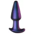 Hueman Meteoroid - gode anal vibrant rotatif perles télécommandé - violet