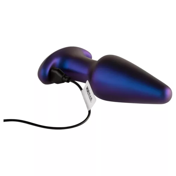 Hueman Meteoroid - gode anal vibrant rotatif perles télécommandé - violet