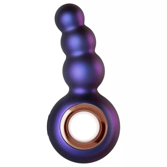 Hueman Outer Space - vibromasseur anal perlé rechargeable - silicone violet