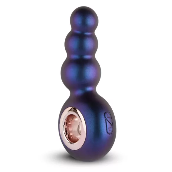 Hueman Outer Space - vibromasseur anal perlé rechargeable - silicone violet