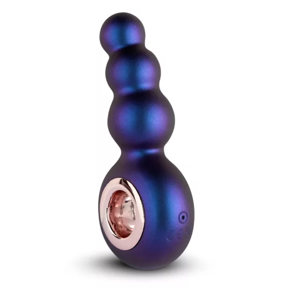 Hueman Outer Space - vibromasseur anal perlé rechargeable - silicone violet