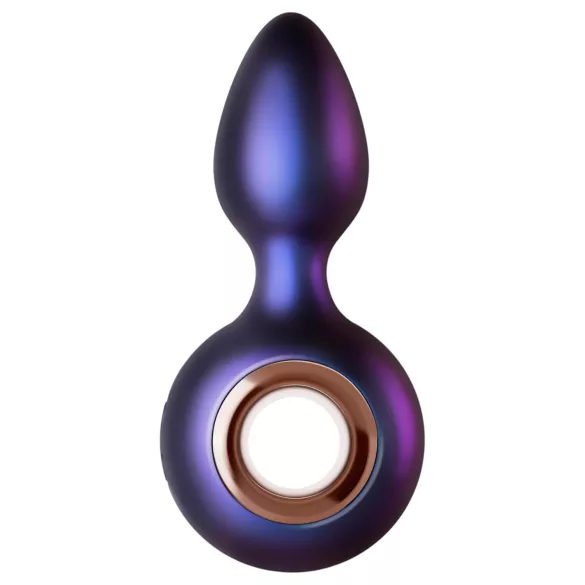 Hueman Deep Space - vibromasseur anal rechargeable - silicone violet