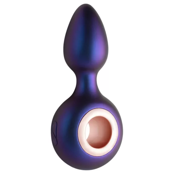 Hueman Deep Space - vibromasseur anal rechargeable - silicone violet