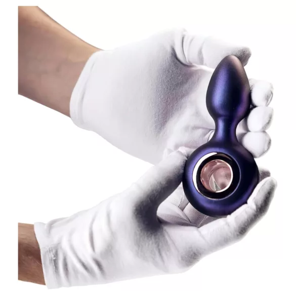 Hueman Deep Space - vibromasseur anal rechargeable - silicone violet