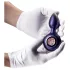 Hueman Deep Space - vibromasseur anal rechargeable - silicone violet