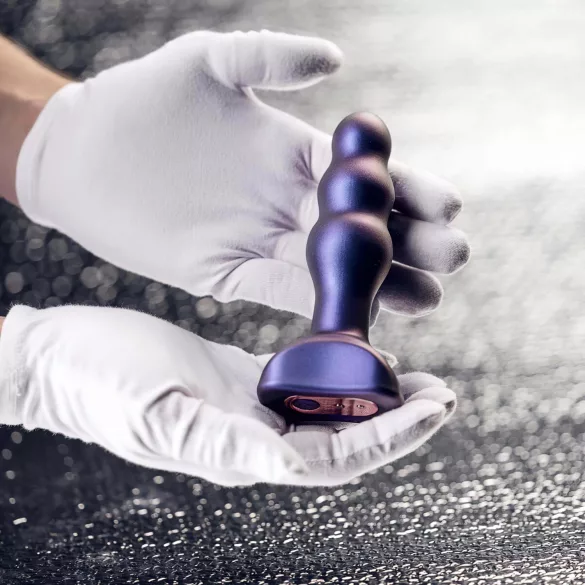 Hueman Space Inveder - vibromasseur anal rechargeable étanche - silicone violet