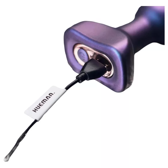 Hueman Space Inveder - vibromasseur anal rechargeable (violet)