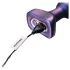 Hueman Space Inveder - vibromasseur anal rechargeable (violet)