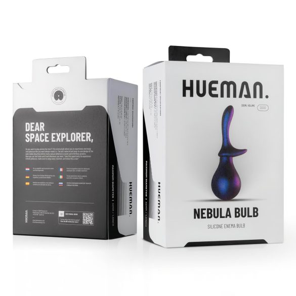 Hueman Nebula - douche intime - hygiène féminine - silicone violet