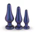 Hueman Comets - coffret plugs anaux silicone - 3 pièces - violet