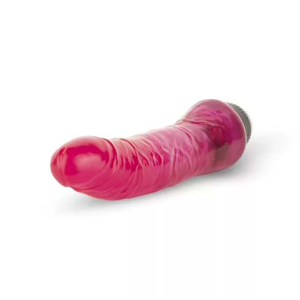 Easytoys Jelly Passion - vibromasseur réaliste - silicone rose