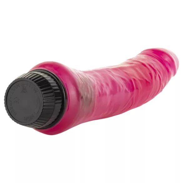 Easytoys Jelly Passion - vibromasseur réaliste - silicone rose