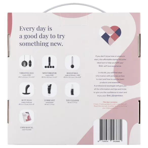 First. - Coffret sextoy débutant pour masturbation - 6 pièces