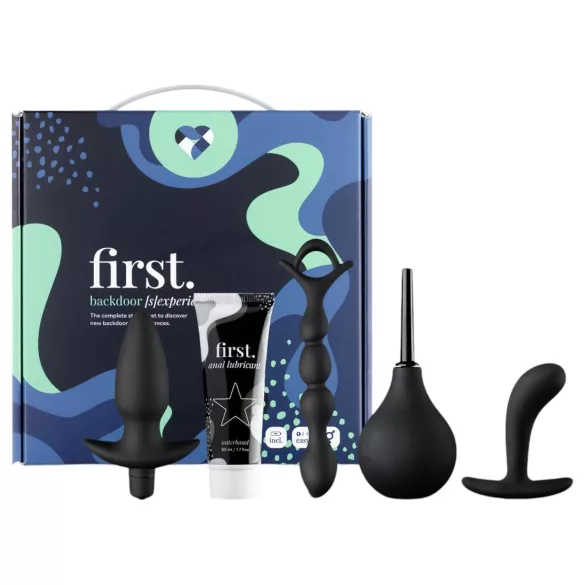First. - Coffret plug anal débutant - 5 pièces
