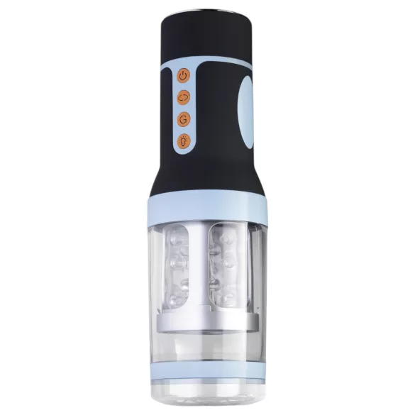 CRUIZR - Masturbateur rotatif rechargeable - noir/bleu
