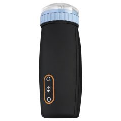   CRUIZR CM05 - masturbateur automatique à poussée et succion - noir bleu