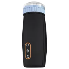   CRUIZR CM05 - masturbateur automatique à poussée et succion - noir bleu