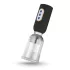 CRUIZR CS07 - pompe à pénis vibrante rechargeable - noir transparent