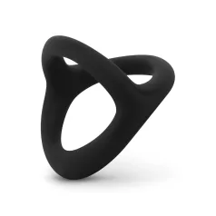   Easytoys Desire Ring - anneau pénien et testiculaire flexible - silicone noir
