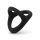 Easytoys Desire Ring - anneau pénien et testiculaire flexible - silicone noir