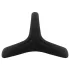 Easytoys Desire Ring - anneau pénien et testiculaire flexible - silicone noir