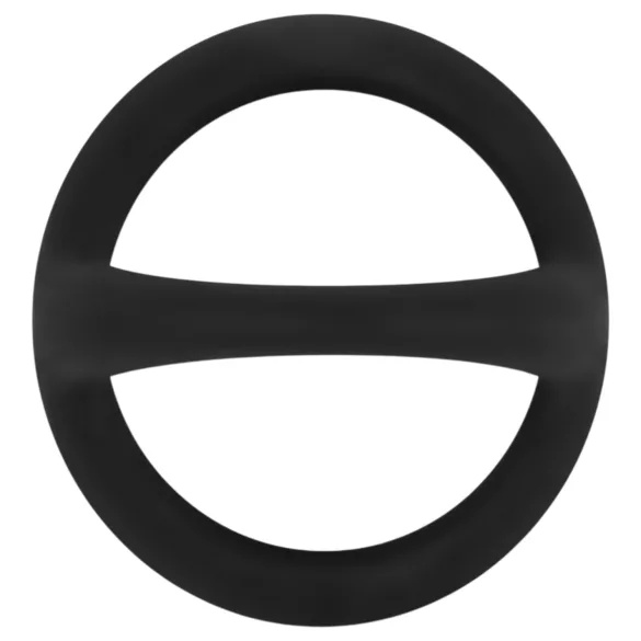 Easytoys Desire Ring - anneau pénien et testiculaire flexible - silicone noir