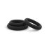 Easytoys - set de cockrings - 3 anneaux - silicone noir