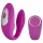 Easytoys - vibromasseur pour couple télécommande étanche - rose