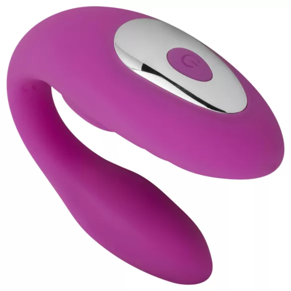 Easytoys - vibromasseur pour couple télécommande étanche - rose