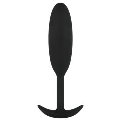 Easytoys - Plug anal petit 54g - silicone noir