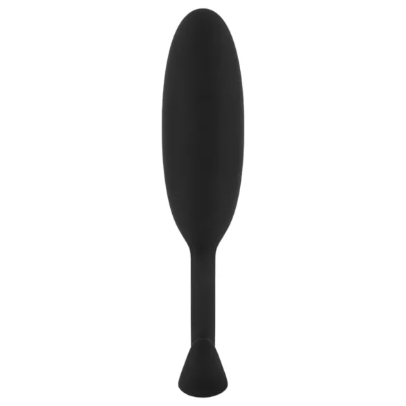Easytoys - Plug anal petit 54g - silicone noir