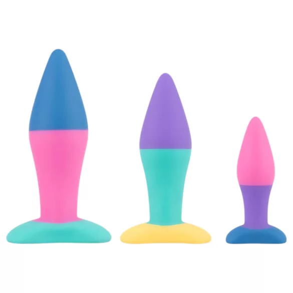 PMV20 Koda - set de plugs anal - coloré