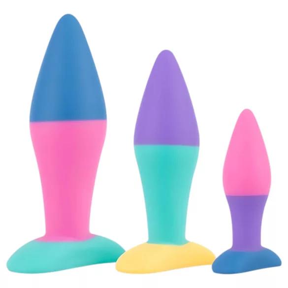 PMV20 Koda - set de plugs anal - coloré