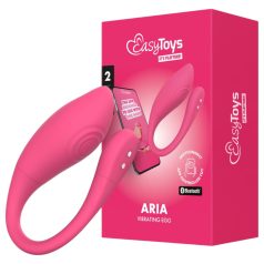   EasyConnect - œuf vibrant connecté - télécommandé - silicone rose