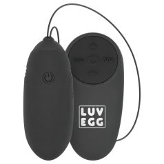 LUV EGG - œuf vibrant télécommandé rechargeable - noir