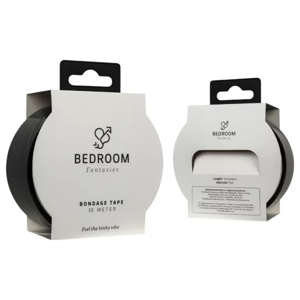 Bedroom Fantasies - ruban bondage adhésif - 20m - noir