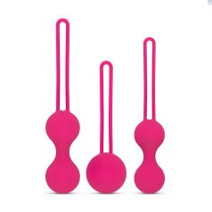 Easytoys - boules de geisha - set 3 pièces - rose