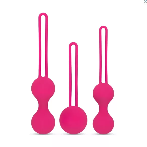 Easytoys - boules de geisha - set 3 pièces - rose
