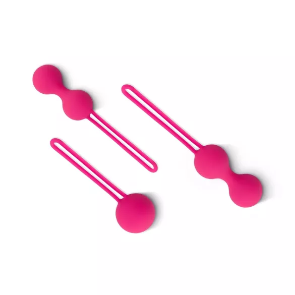 Easytoys - boules de geisha - set 3 pièces - rose