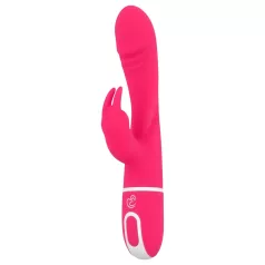 Easytoys - vibromasseur point G et clitoris - silicone rose
