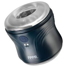  FPPR. - masturbateur vibrant rechargeable double entrée - silicone bleu